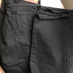 Denim&Supply Ralph Lauren black straight jeans